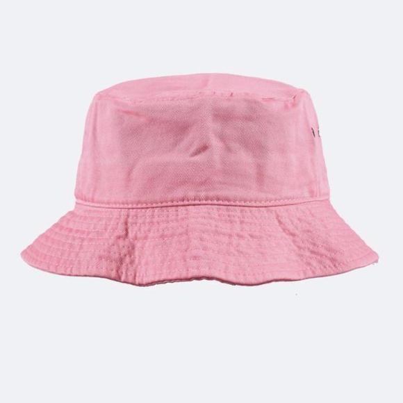 pink bucket hat